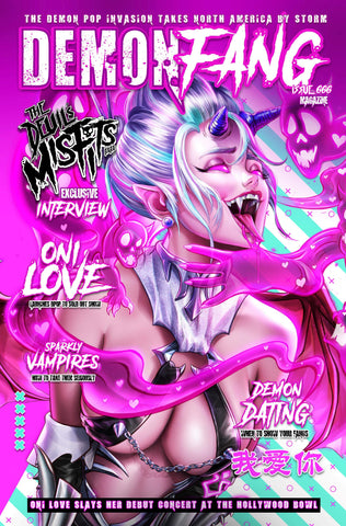 2024 Devil's Misfits #1 Dominic Glover Love Oni Magazine Trade