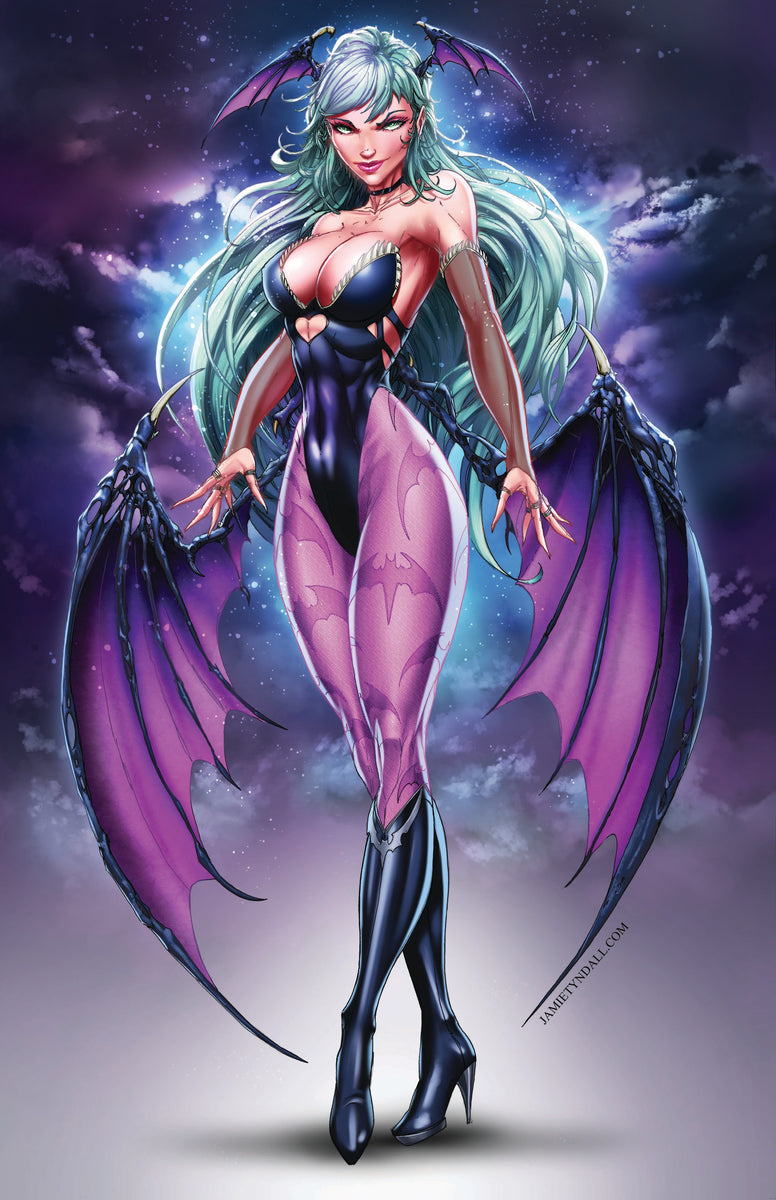 ポスター Artgerm Morrigan A3 print signed s-l1200.jpg
