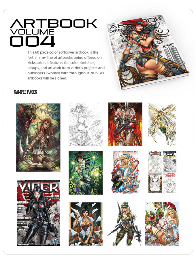 Jamie Tyndall Art Book vol 003
