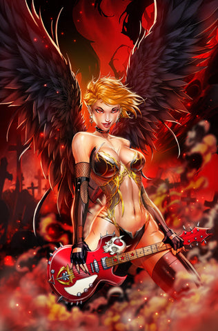 2024 Devil's Misfits #1 Jamie Tyndall Dark Angel Lingerie Virgin