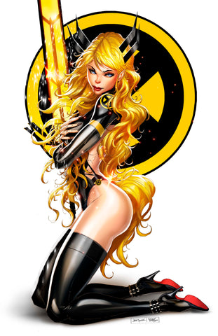 2025 Mutant Sorceress Kneeling Cosplay Comic