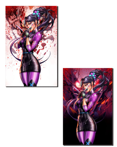 2023 Black Friday Purple Princess Cosplay Bundle Comic Variant