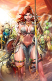 Red Sonja and Vampirella Connecting Cover Cave Set