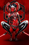 2025 Hand of the Dark Lord Red Cosplay Metal Comic