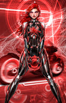 NYCC Blood Widow Tron Virgin Wraparound Comic