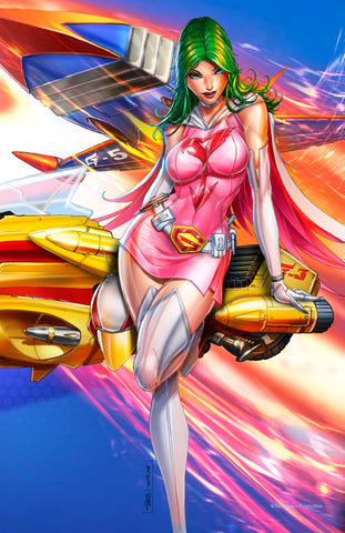 NYCC Gatchaman #1 Virgin Wraparound