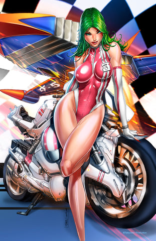 NYCC Gatchaman #1 Virgin Swim Wraparound