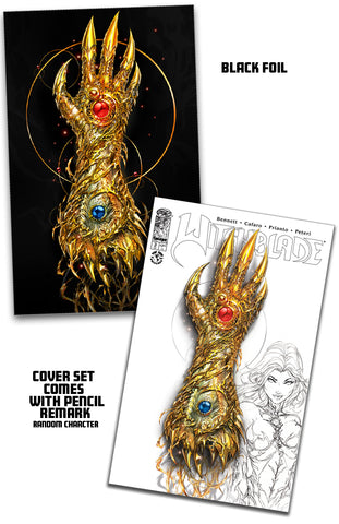 Witchblade #3 NYCC Gauntlet Remark Set.