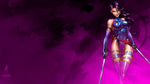 Psychic Ninja Purple Desktop Background