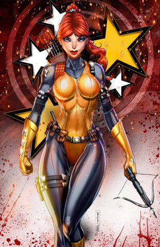 GI JOE #323 Scarlett Virgin Foil