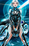NYCC White Widow Tron Metal Comic