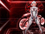 NYCC White Widow Tron Trade Wraparound