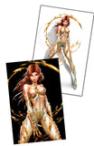 Witchblade #2 Black and White Virgin Set