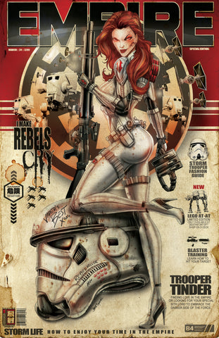Retro Stormtrooper Print