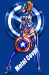 2022 Captain America American Glory Metal Variant