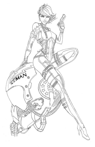Original Art Iceman
