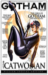 Catwoman Gotham Hanging White Print