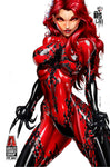 2022 Carnage Cosplay Red Series Con Exclusive Sketch Variant