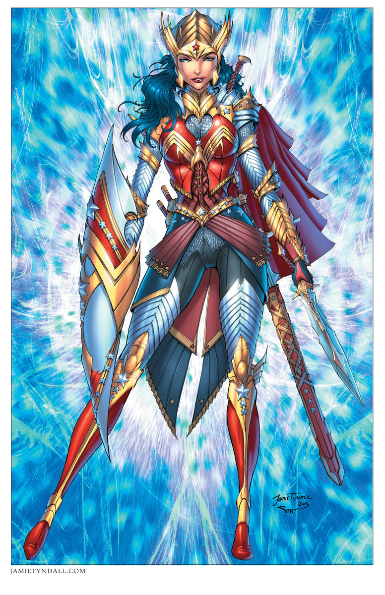 Wonder Woman Print Set – Jamie Tyndall